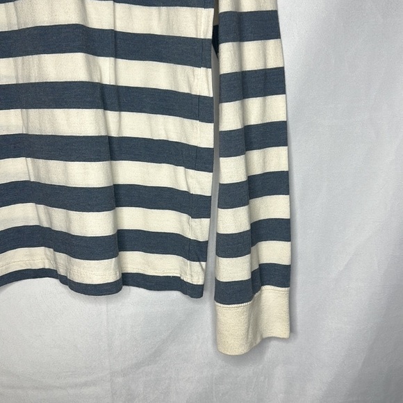 J. CREW STRIPE CREWNECK LONG SLEEVE (M) - Picture 4 of 6
